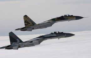 المقاتلات الروسية تعترض المقاتلات الاسرائيلية  فوق سوريا