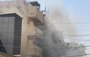 اندلاع حريق في  السفارة الرومانية ببغداد والداخلية تتدخل