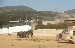شاهد بالفيديو... لحظة نقل الاصابات من موقع استهداف حزب الله في أفيفيم 