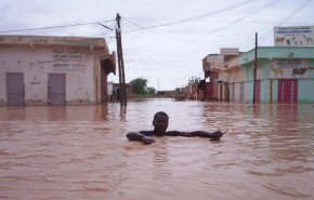 قرى في جنوب موريتانيا أصبحت معزولة بسبب السيول