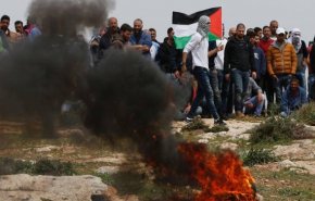 رژیم صهیونیستی راهپیمایی فلسطینیان در کرانه باختری را سرکوب کرد