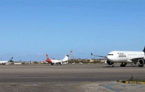 استهداف مطار معيتيقة في ليبيا بطائرات إماراتية مسيرة 