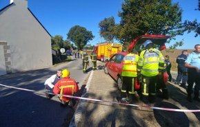 بالصور.. تحطم مقاتلة بلجيكية فوق منطقة سكنية بفرنسا