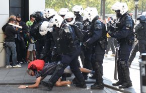ارتفاع عدد المحتجزين في احتجاجات فرنسا إلى 123 شخصا