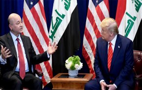 صالح لترامب: العراق هو المسؤول عن حماية اراضيه وسيادته