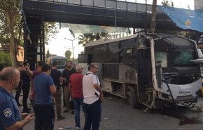 انفجار در مسیر اتوبوس پلیس در جنوب ترکیه