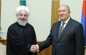 روحاني: تطوير العلاقات مع ارمينيا من مبادئ سياستنا الخارجية