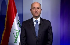 اول تعليق للرئيس العراقي  على مظاهرات ساحة تحرير 