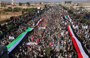 مسيرات في اليمن اليوم  لمباركة عملية 'نصر من الله'