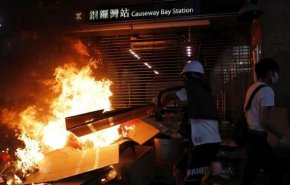 خشونت‌های بی سابقه در هنگ کنگ؛ مترو تعطیل شد