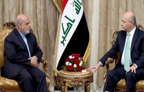 دیدار سفیر ایران در بغداد با رئیس جمهور عراق
