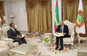 الرئيس الموريتاني يتسلم رسالة خطية من السيسي
