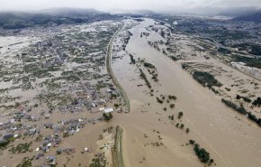 افزایش تعداد تلفات توفان هاگیبیس ژاپن به 5 کشته و 100 زخمی