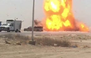 استشهاد عناصر من الجيش العراقي بانفجار سيارة مفخخة بالرطبة