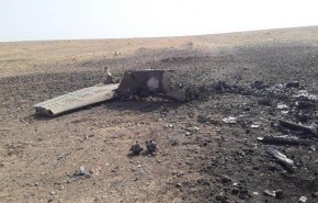 بالصور.. سقوط طائرة عسكرية تركية داخل الأراضي السورية
