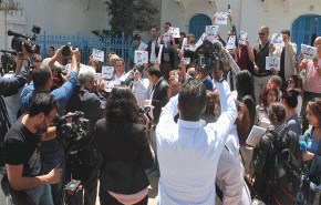 منظمات حقوقية تونسية تدعو لعدم الاعتداء على الصحافيين