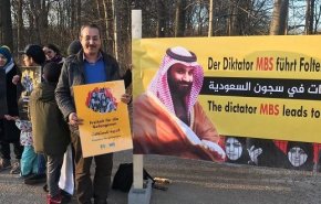 اعتراض علیه سیاست‌های سعودی در برلین