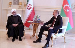 هذا ما دار بين الرئيس روحاني ونظيره الاذربيجاني بباكو 
