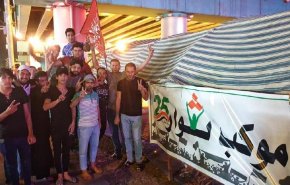 موكب حسيني سيقدم الطعام لمتظاهري ميسان جنوبي العراق