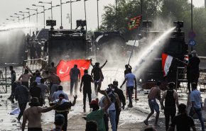 أنباء عن إصابات في القوات الأمنية خلال تظاهرات العراق