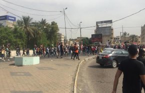 مراسل العالم: هذا ما يحدث علی جسر الجمهورية ببغداد