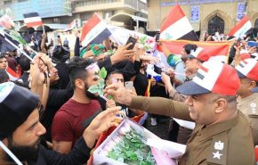 تصاویری متفاوت از تظاهرات امروز عراق 