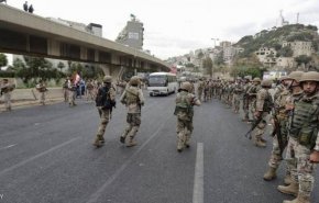 ارتش لبنان در روز چهاردهم اعتراضات همه مسیرهای اصلی را باز کرد