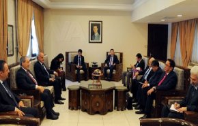 سوريا وكازاخستان يبحثان سبل تطوير العلاقات الثنائية