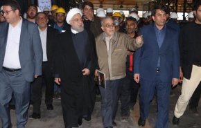 افتتاح دو طرح بزرگ صنعتی در یزد با حضور رئیس جمهور