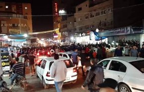 مسيرات شعبية في غزة رفضاً للهدنة مع الإحتلال 