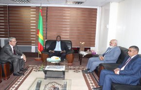 وزير الثقافة الموريتاني يلتقي السفيرين الغامبي والجزائري