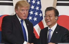 تاکید رؤسای جمهور آمریکا و کره جنوبی بر لزوم دیپلماسی با پیونگ‌یانگ
