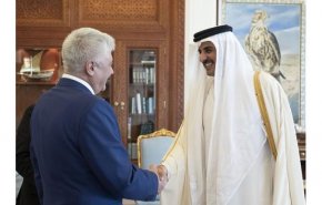 وزير الداخلية الروسي يلتقي أمير قطر