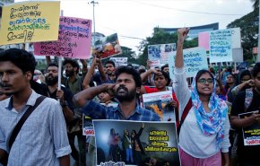 آلاف الطلاب في الهند يتظاهرون ضد قانون الجنسية