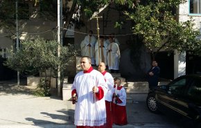 الکیان ینتهك حقوق مسيحيي غزة في ممارسة شعائرهم الدينية