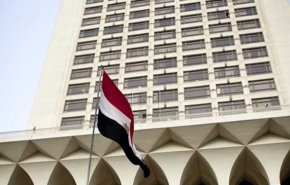 مقر وزارت خارجه مصر به دلیل آتش‌سوزی تخلیه شد
