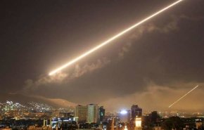 واکنش پدافند هوایی سوریه به حمله موشکی صهیونیست‌ها
