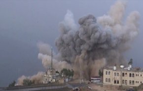 العدوان السعودي يقصف بـ5 صواريخ مديرية بالحديدة
