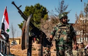 خط و نشان افسر سوری برای نظامیان اشغالگر آمریکایی + فیلم