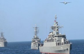السفن الايرانية والروسية والصينية تدمر أهدافها البحرية بنجاح