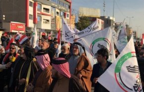 العراق.. مسيرات في البصرة تنديدا بالعدوان الأميركي +فيديو