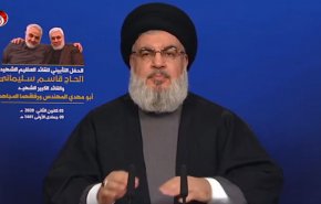 نصر الله يعلن بدء تاريخ جديد للمنطقة بعد إستشهاد سليماني