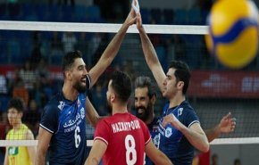 ایران تغلب الصين بالتصفيات الاولمبية لكرة الطائرة