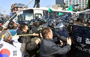 احتجاجات في كوريا الجنوبية ضد العدوان الأمريكي على إيران