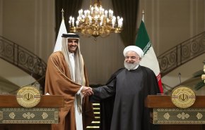 بالفيديو.. روحاني يكشف عن مشاورات مع أمير قطر بشأن أمن هرمز