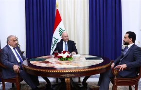 العراق..الرئاسات الثلاث تطالب بسرعة تشكيل الحكومة الجديدة
