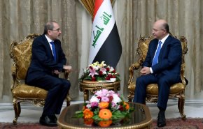 دیدار وزیر خارجه اردن با رئیس جمهور عراق 
