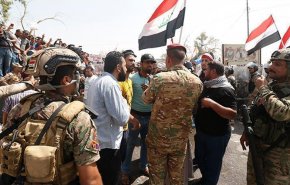 ۱۴ افسر عراقی در اعتراضات خیابانی زخمی شدند
