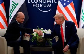 ماذا جری في لقاء برهم صالح وترامب؟