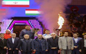 منتخب ايران يفوز ببطولة 'كأس تختي' الدولية للمصارعة الرومانية 